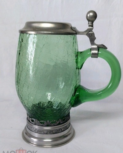 Bierkrug zinndeckel glaskrug - bierkrug, 0