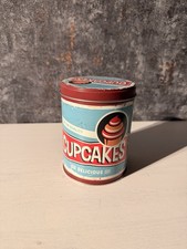 Cupcake Metall Dose mit Deckel