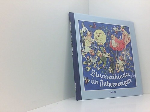 Blumenkinder jahresreigen - blumenkinder, im