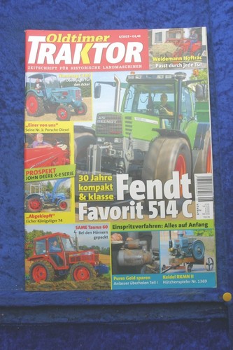 Oldtimer traktor fendt - 6/23,