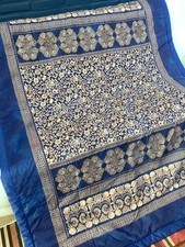 Bassetti PLAID Tagesdecke TORCELLO B1 blau 135/190cm NEU Kuscheldecke Decodecke