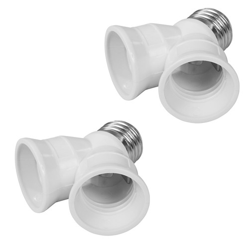 Lampensockel adapter e27 - 2x, >