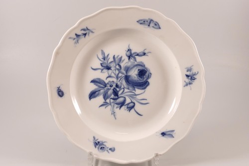 Meissen teller blaue blume - blaue,