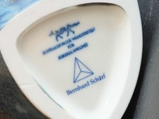 Porzellanvase Kristallglasur