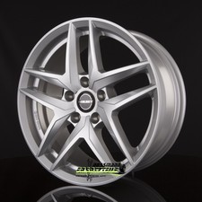 4x Borbet Z crystal silver