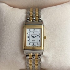 Jaeger-LeCoultre Reverso 260.5.86 Stahl/Gold mit Box Handaufzug Damenuhr
