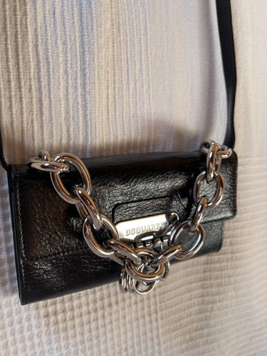 Dsquared2 leder handtasche - dsquared2,