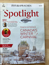Zeitschrift SPOTLIGHT 14/2022 +CD CANADA'S WINTER CARNIVAL, CHARLES DICKENS