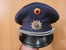 POLIZEI NIEDERSACHSEN GEHOBENER DIENST SCHIRMMÜTZE 1960ER JAHRE - GRÖSSE 55