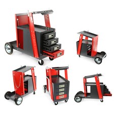 Schweißwagen wagen Schweißer MIG/WIG 4 Räder 4 Schubladen 60 kg