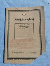 Kraftfahrzeugbrief Kfz Brief