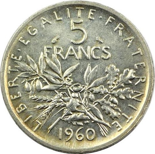 Frankreich monnaie 5 - frankreich,, monnaie,