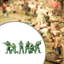 6 Stück 1:64 Soldatenfiguren