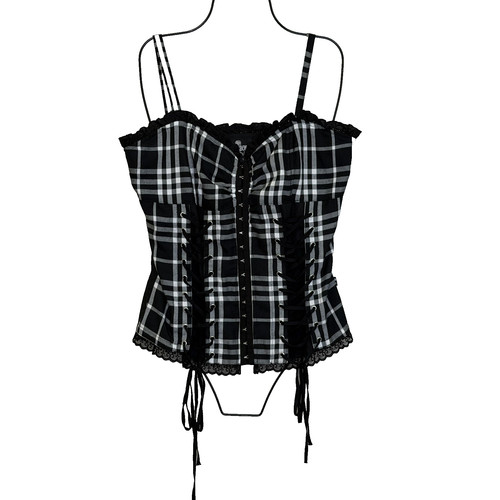 Royal bones corset top womens - royal,