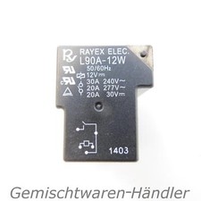 Relais 12V Steuerspannung 230V 30A Leistungsrelais 30V 20A Ampere Volt L90A-12W