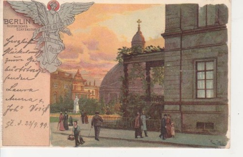 Berlin historisches eckfenster - berlin,