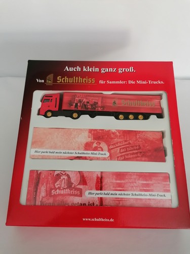 Schultheiss werbetruck - schultheiss, 1:87