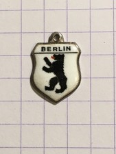Wappen für Bettelarmband - Berlin - Silber - Antiko 800 -  ( 2 - 20 )