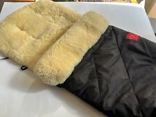 KAISER Lammfell Fußsack PAAT schwarz TOP!