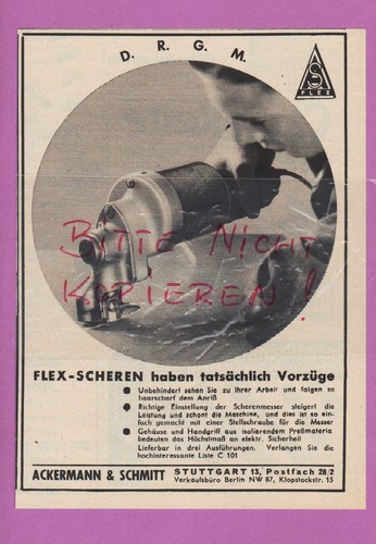 Stuttgart werbung 1936 - werbung,