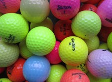 25 bunte  Golfbälle   AAAA - AAA