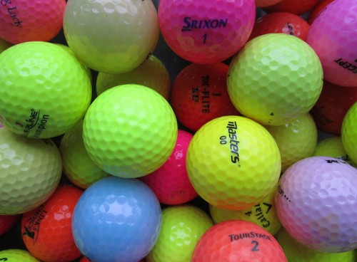 Bunte golfbälle aaaa - golfbälle,
