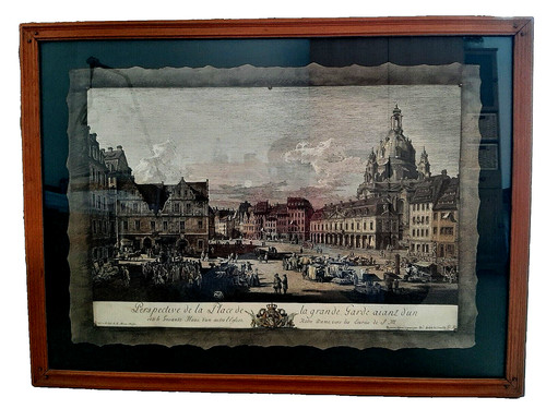 Historisches bild von dresden - historisches,