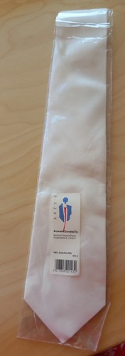 Weiße seidenkrawatte zum - weiße,