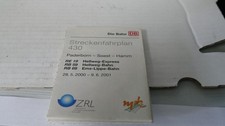 DB AG - 5x Streckenfaltfahrpläne/Taschenfahrpläne/Streckenfaltfahrplan - SFP601