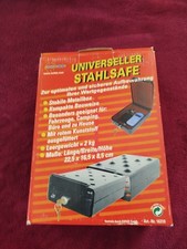 EUFAB 16309 Stahlsafe, Universell Einsetzbar, Einschub Schwarz