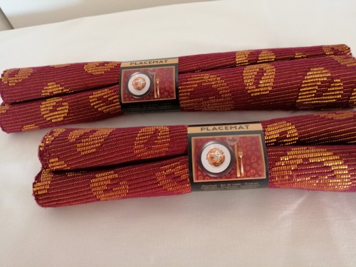 Tischsets mit leo - leo-muster, *