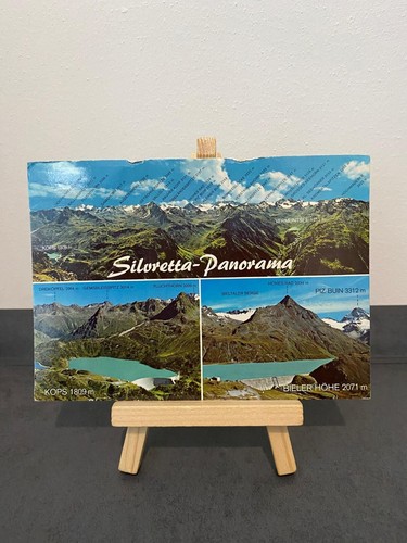 Postkarte silvretta - silvretta,