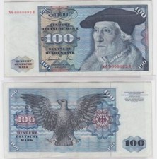 T146005 Banknote 100 DM
