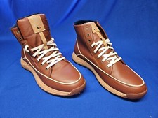Herren Stiefel Stiefeletten Duca del Cosma Prato Braun Cognac Leder Größe 46