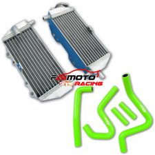 Aluminum Radiator+Green Hose