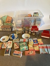 Kiste Zubehör Kaufladen Flaschen Warentüte Zucker Kaufmannsladen Puppenstube DDR