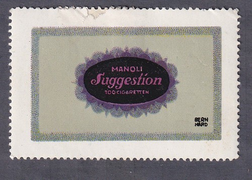 Vignette manoli zigaretten - vignette,