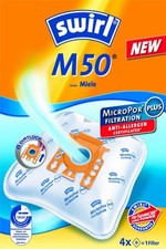 4 Staubsaugerbeutel Swirl M50