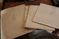 toller alter Modellbauplan 