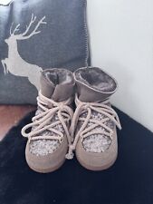  IKKI Pailetten-Boots Größe 33 Kinder Neu NP 299 Mädchen Schuhe Ugg