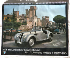 Auflösung:Nachlass-Alter neuwertiger BMW Kalender von 1988 in OVP--Ansehen