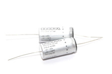 2x Elko-Kondensator von RIFA Typ PEG124, 2700 µF / 40 V-, Audio Capacitor, NOS