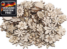 Streudeko Blumen Holz Basteln