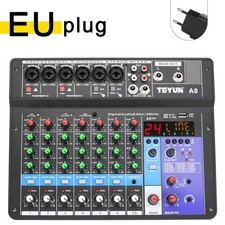 Teyun 8 Kanal Audio Mixer 24