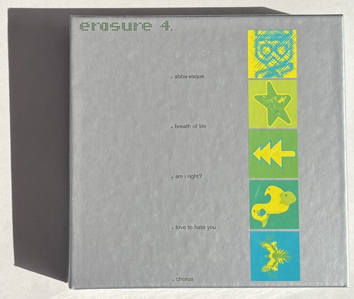 Erasure singles box - 4.,