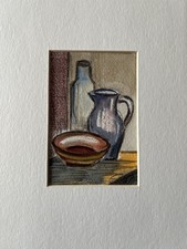 Aquarellgemälde Krug