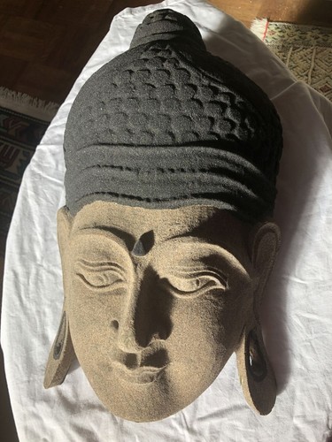 Buddha wandmaske vmtl - wandmaske,, holz