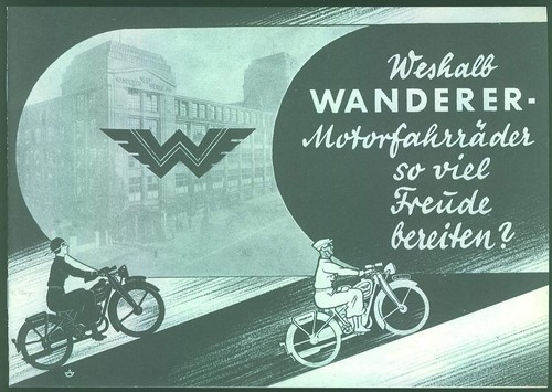 Wanderer motorfahrräder 30s - wanderer,