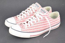 Converse Chucks Allstar low rot weiß gestreift EU 44,5 US 10,5 unisex gebraucht