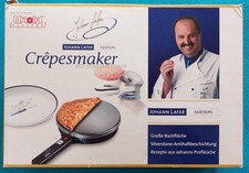 Unold Crepes Maker Crepesmaker - Edition "Johann Lafer" unbenutzt
